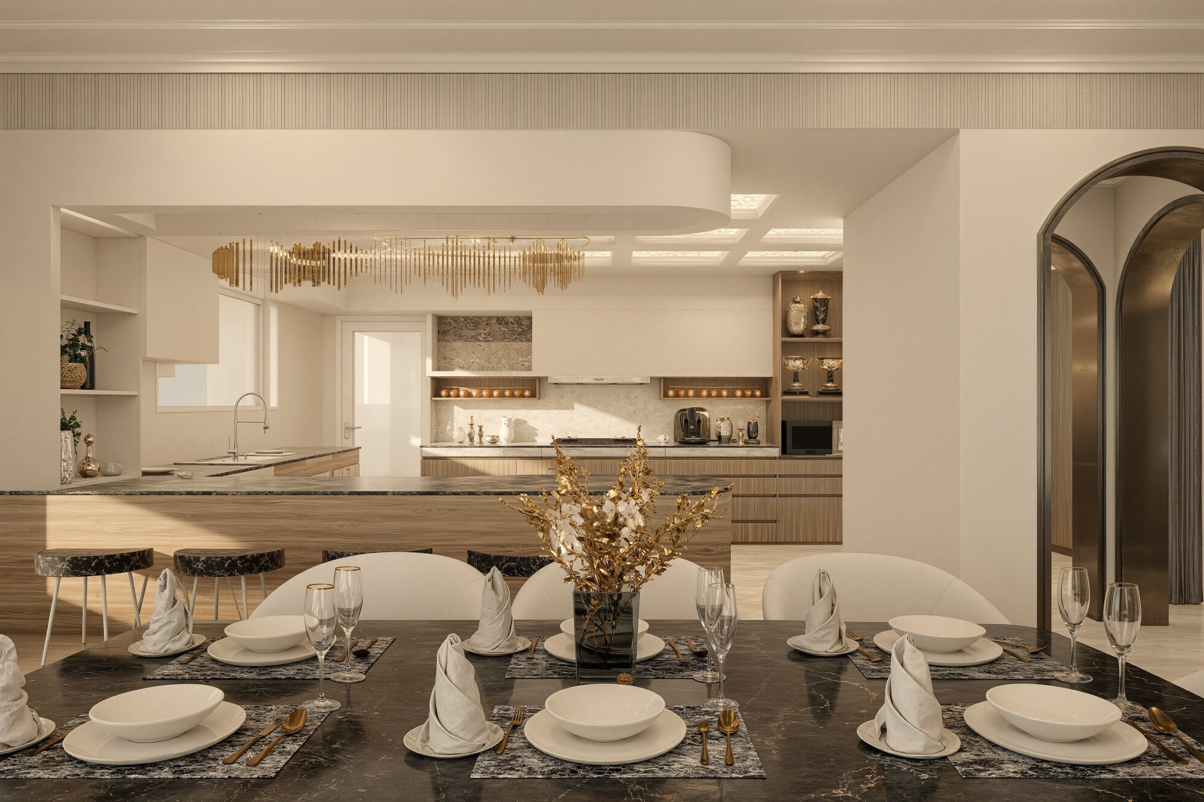 Private Villa, Jumeirah Golf Estate - AZ Concepts Dubai