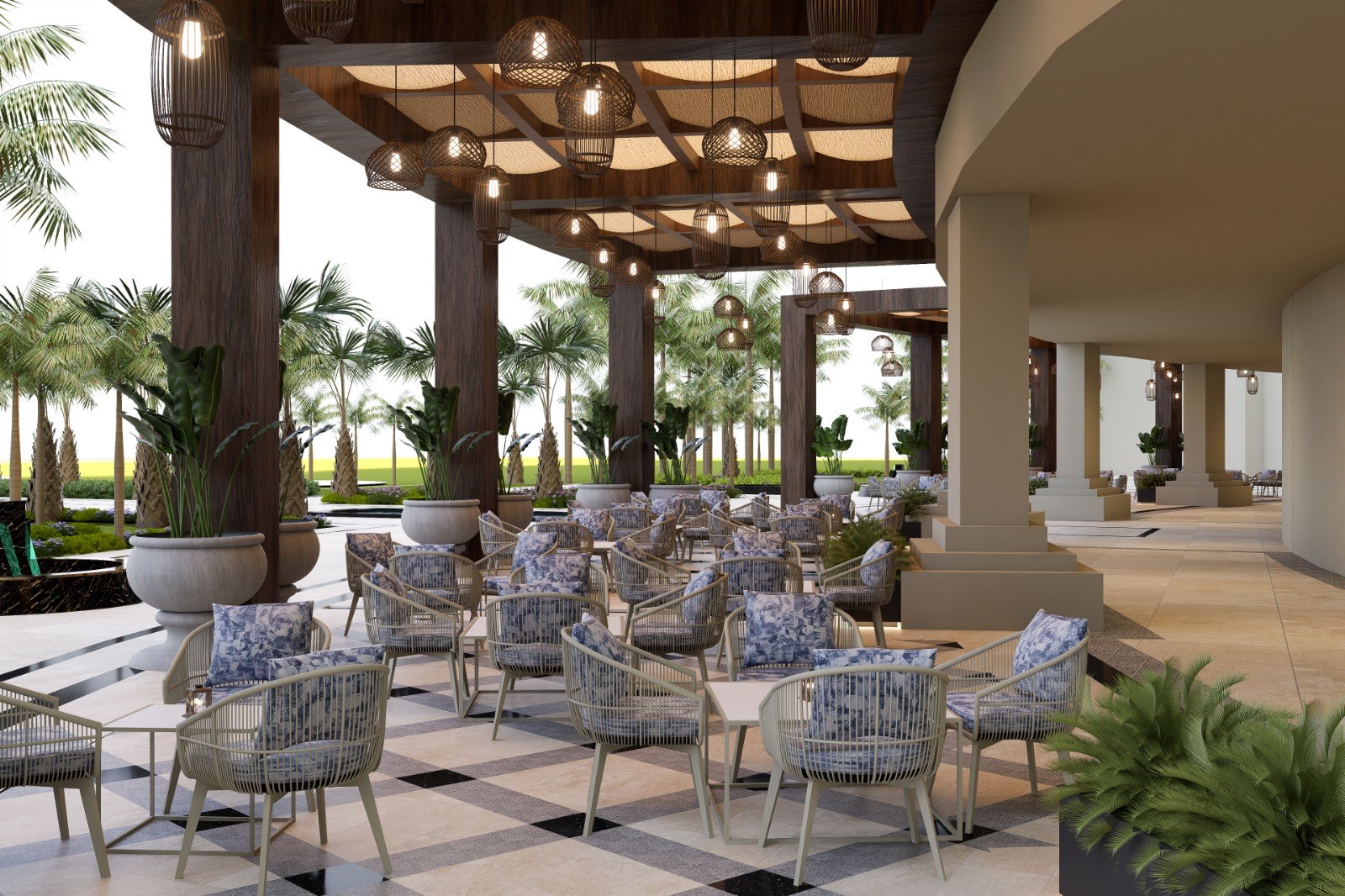 Boutique Hotel Lobby - AZ Concepts Dubai